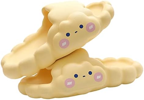 SZZY Çocuklar Bebek Sandalet 3D Bulut Slaytlar Erkek Kız Sevimli Bulut Terlik Yaz Kaymaz Yenilik Burnu açık (Mor, 22)