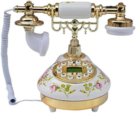 TREXD Antika Telefon, Sabit Dijital Vintage Telefon Klasik Avrupa Retro Sabit Telefon Kablolu Asılı Kulaklık Ev Otel Ofis