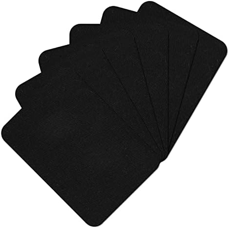 Guokuaı Premium Kalite Kumaş Onarım Yamalar Demir-on Yamalar Giyim için İç ve Dış Güçlü Tutkal Pamuk 3 4-1/4 (7.5 cm x 10.5
