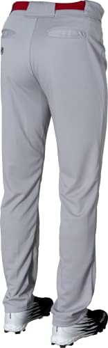 Rawlings Yarı Rahat Tam Boy Beyzbol Pantolonu / Katı ve Borulu Seçenekler / Yetişkin Boyutları / Çoklu Renkler