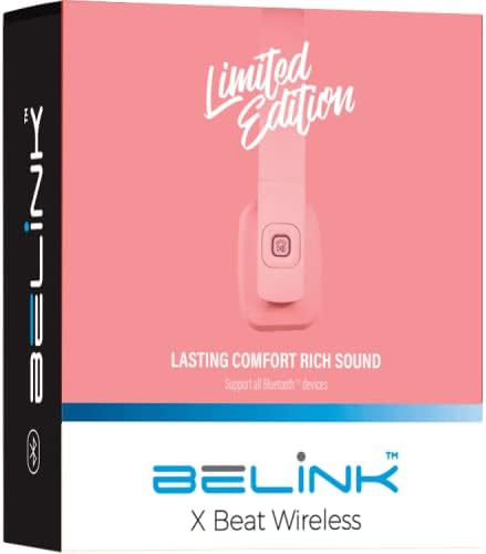 Belink'ten X Beat Kablosuz Kulaklıklar (Pembe)