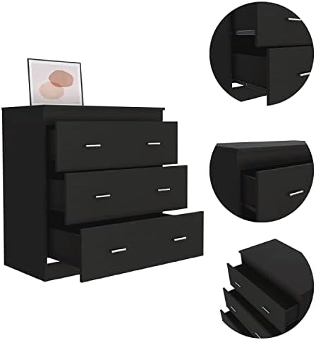 Petfu 3 Çekmeceli Dresser, Dolap Depolama Başucu Masa Dresser Oturma Odası / Yatak Odası / Giriş ve Koridor, depolama Kulesi