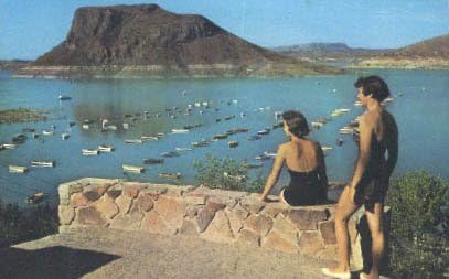 Fil Butte, New Mexico Kartpostalı