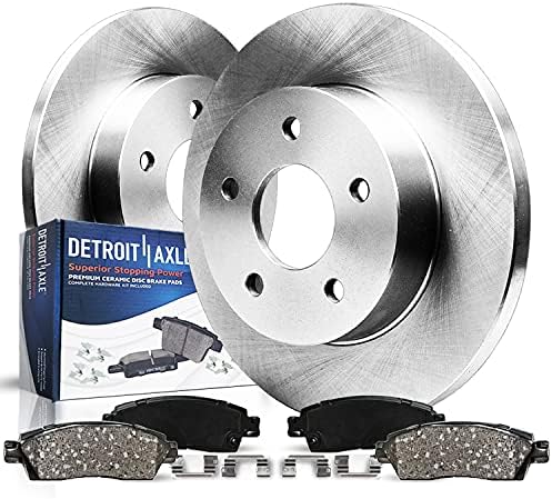 Detroit Aks Arka disk fren Rotorları + Seramik Fren Balataları için Yedek 2005-2010 Honda Odyssey-4pc Seti
