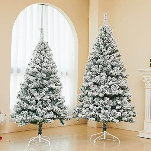 Kar Akın Noel Ağacı Premium Menteşeli Yapay Çam Ağacı, Metal Stand ve 200 yemyeşil dal uçları Kurulumu Kolay İç veya dış