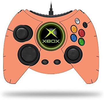 Microsoft Xbox One Hyperkin Duke Denetleyicisi ile Uyumlu MightySkins Cilt-Katı Şeftali / Koruyucu, Dayanıklı ve Benzersiz