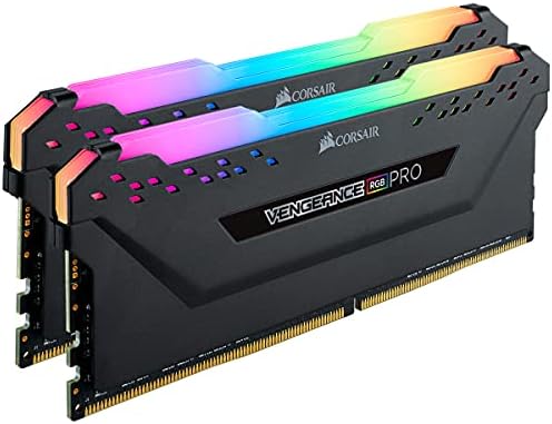 Corsaır Vengeance RGB Pro 32GB (2x16GB) DDR4 3000 (PC4-24000) C16 Masaüstü Bellek-Siyah