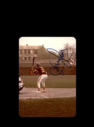 Jerry Turner, Cubs Wrigley'de Orijinal 1980 4x6 Snaphot Fotoğraf Pedlerini İmzaladı