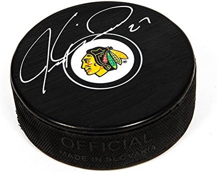 Jeremy Roenick Chicago Blackhawks İmzalı Hokey Diski - İmzalı NHL Diskleri