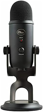 Logitech 4K Pro Webcam Paketi ile Mavi Mikrofonlar Yeti Blackout ve Knox Gear Selfie halka ışık ile Webcam Standı Paketi