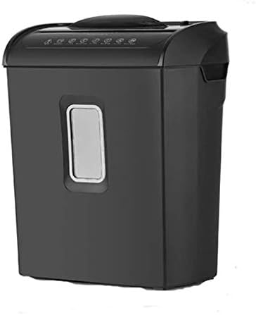 BZLSFHZ Ticari İş Makinesi Küçük Taşınabilir Sessiz Çapraz Kesim Kağıt ve Kredi Kartı, CD Ev Ofis Parçalayıcı, Parçalayıcı