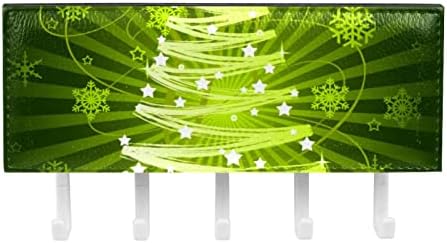 GUEROTKR Duvar Kancaları, Asma Kancaları, Asmak için Yapışkan Kancalar, Noel Yeşil Ağacı Deseni