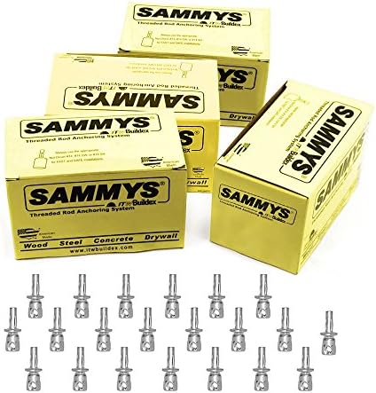 Sammys 8293957-25 SWXP 35 Purlin için 3/8 Vidalı Yatay Sidewinder X-Press Boru Askısı için tasarlanmıştır, Ön delme gerektirmez,