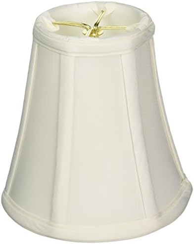 Royal Designs True Bell Abajur, Beyaz, 3,5 x 6 x 6,25, Yuvarlak Klips